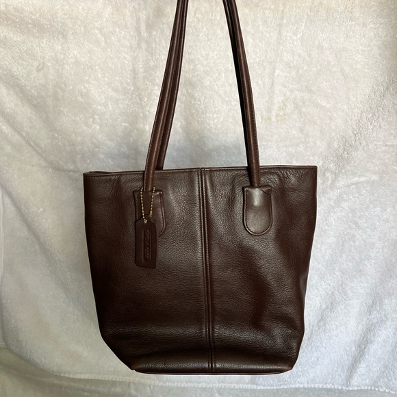Vintage COACH lunch tote (brown) #7304 - Picture 2 of 5